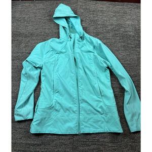 Marmot Womens Large Full Zip Jacket Hoodie (missing Zipper)